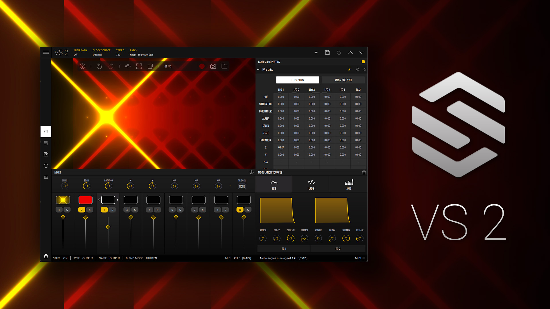 Take your visuals further with VS - Visual Synthesizer 2