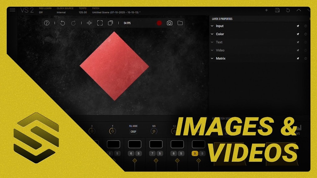 How to use images and videos in VS 2