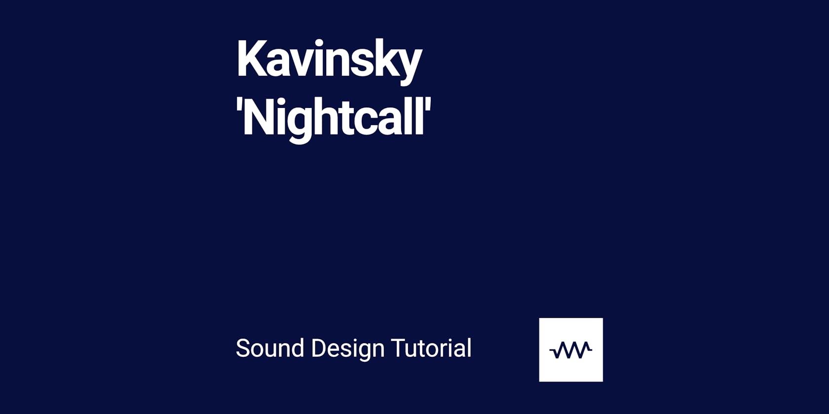 Kavinsky - Nightcall Drive 