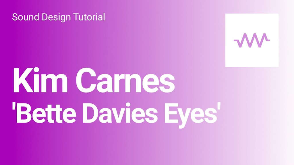 Kim Carnes 'Bette Davis Eyes'