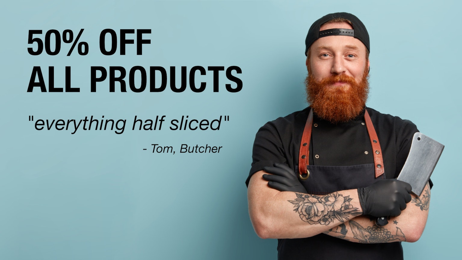 November Sale - 50% off all products