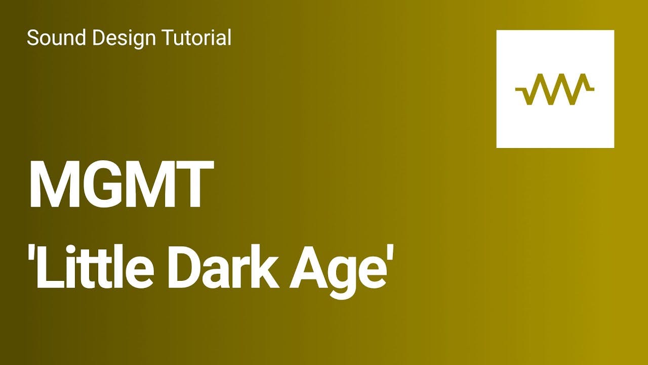 How to make MGMT 'Little Dark Age' with DRC