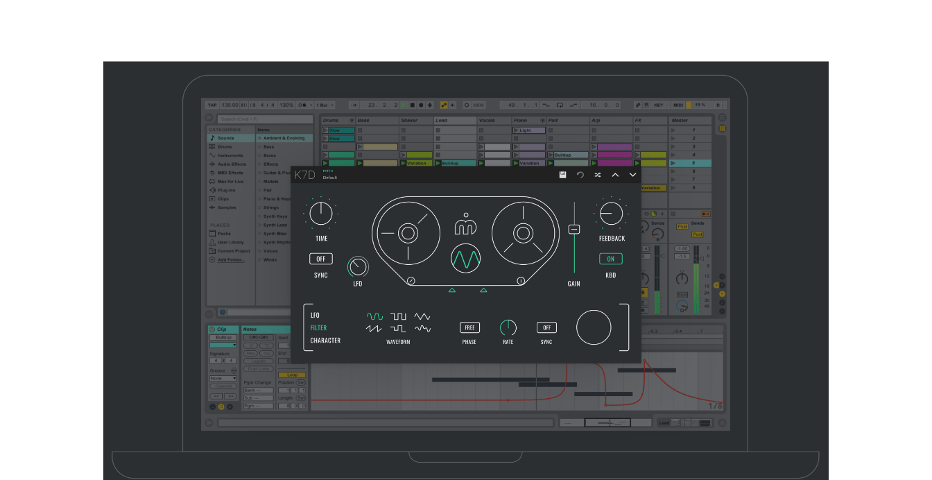Tape Delay Plugin K7D Thumbnail