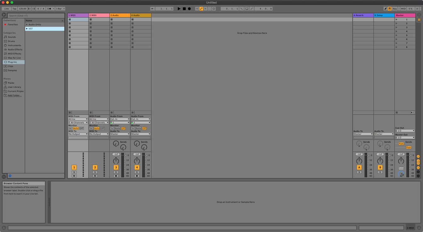 Visual Syntesizer VS from Imaginando is supported in Ableton Live via VST plugin