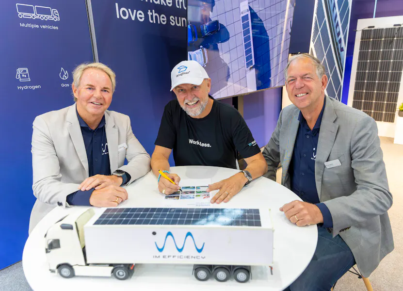 Wingliner and IM Efficiency sign SolarOnTop order.