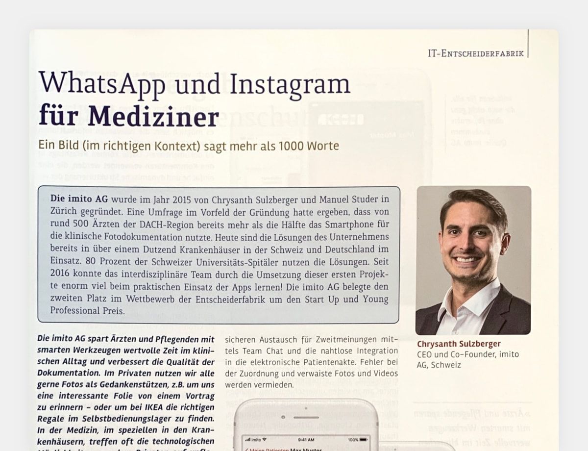 WhatsApp Alternative für Ärzte