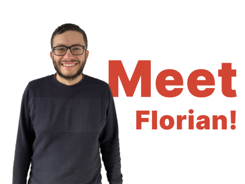 Meet Florian - unseren neuen technischen Projektmanager