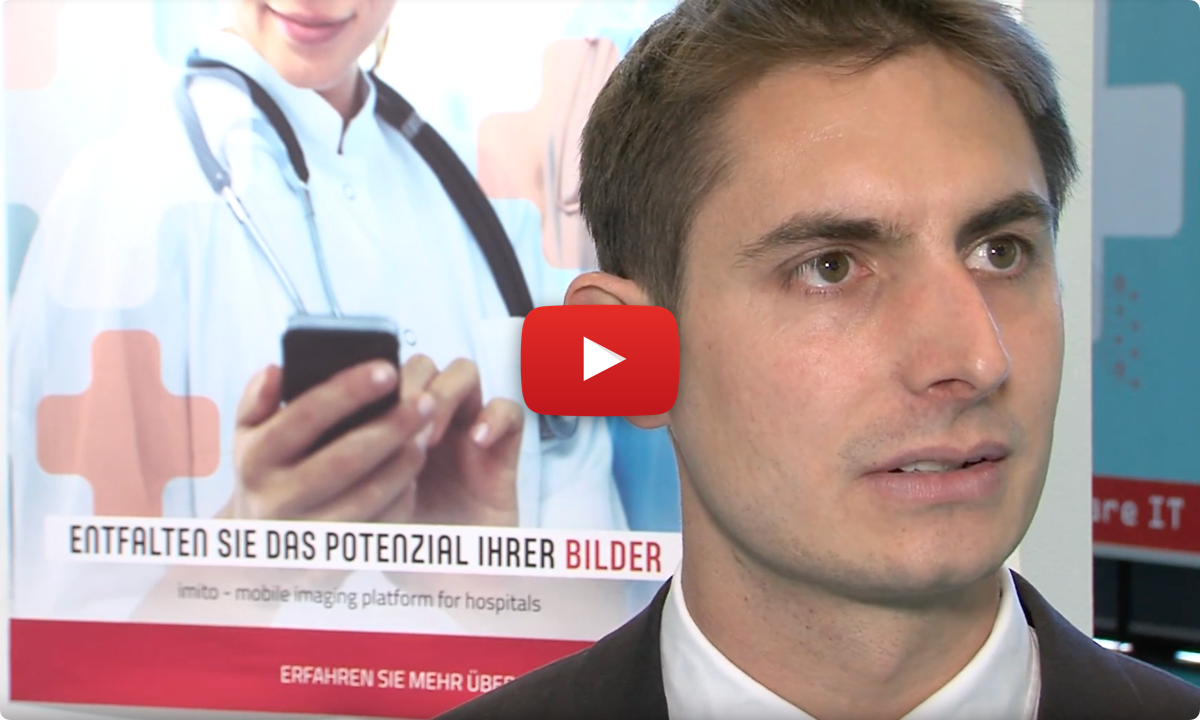 Interview mit Chrysanth Sulzberger bei der conhIT 2016