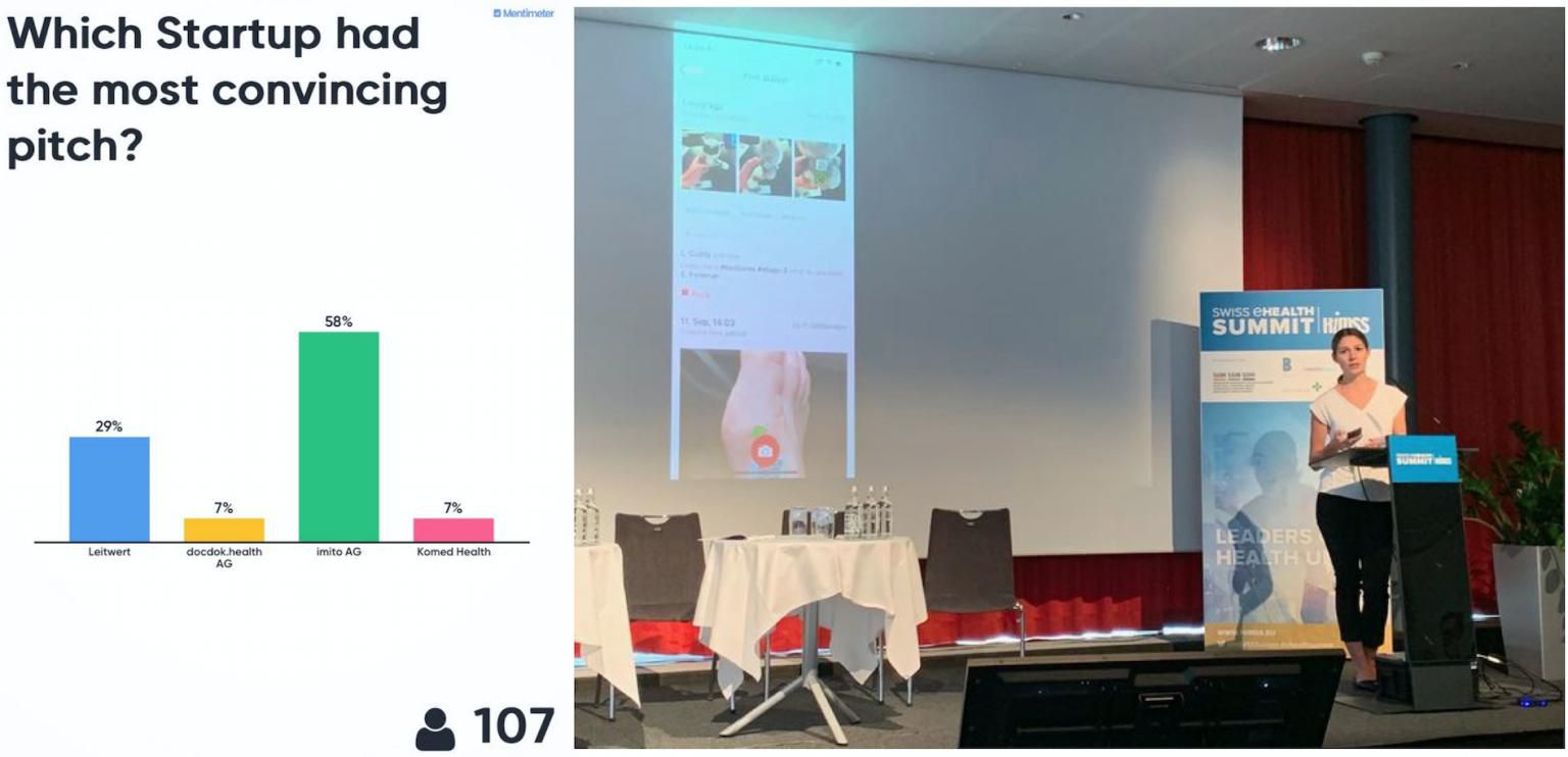 imitoCam oder das klinische Instagram, Gewinner vom Start-up slam