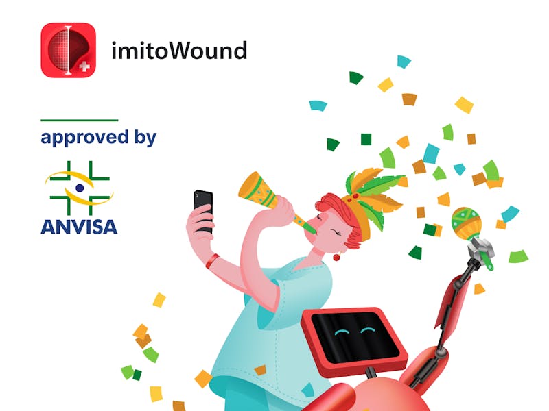 imitoWound App ab jetzt auch in Brasilien