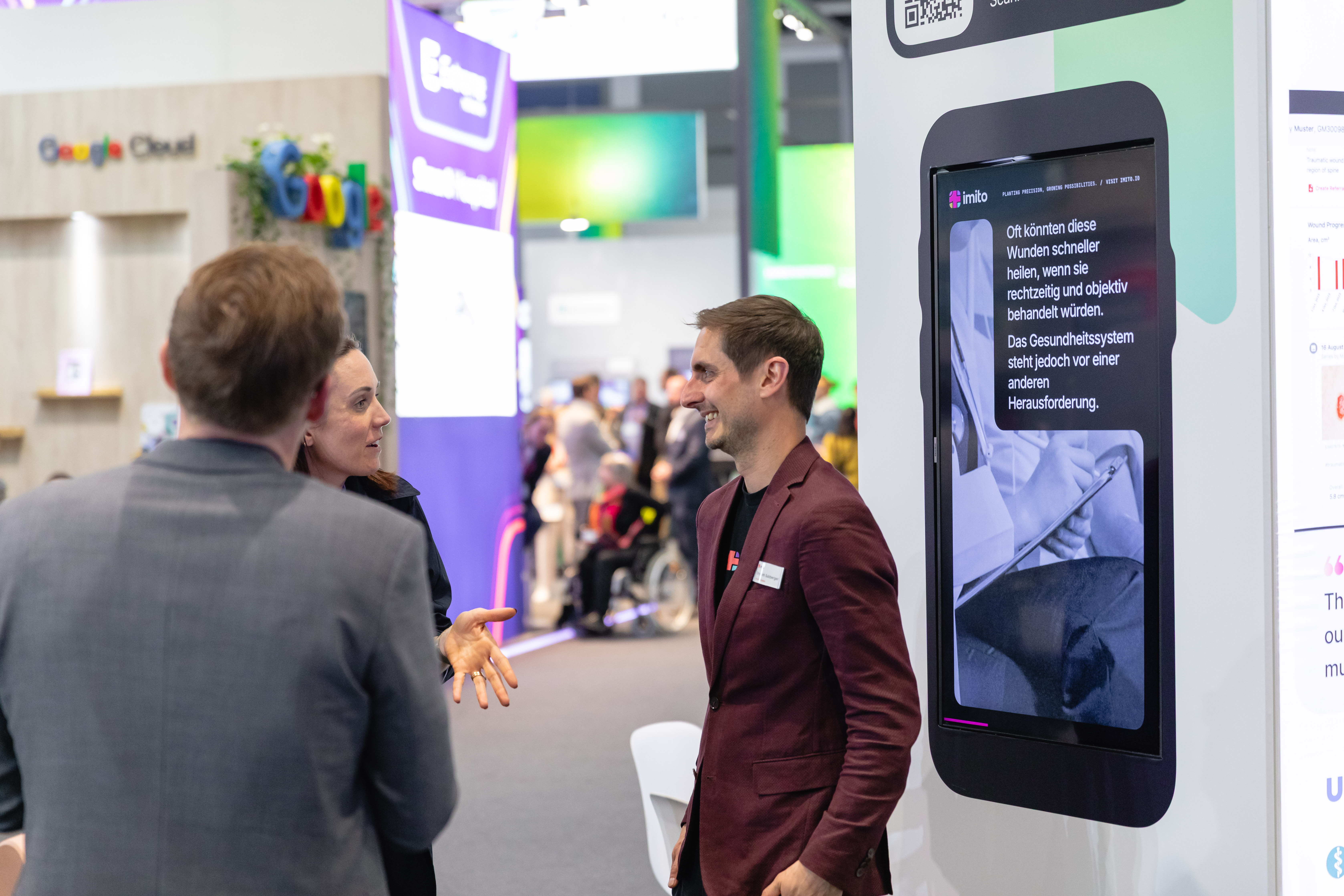 imito Team 2025 auf der DMEA Digital Health 2025