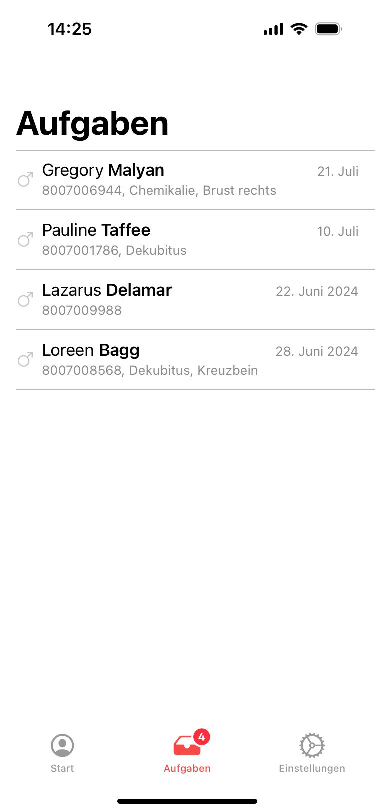 Wundvermessung und Wunddokumentation App imitoWound