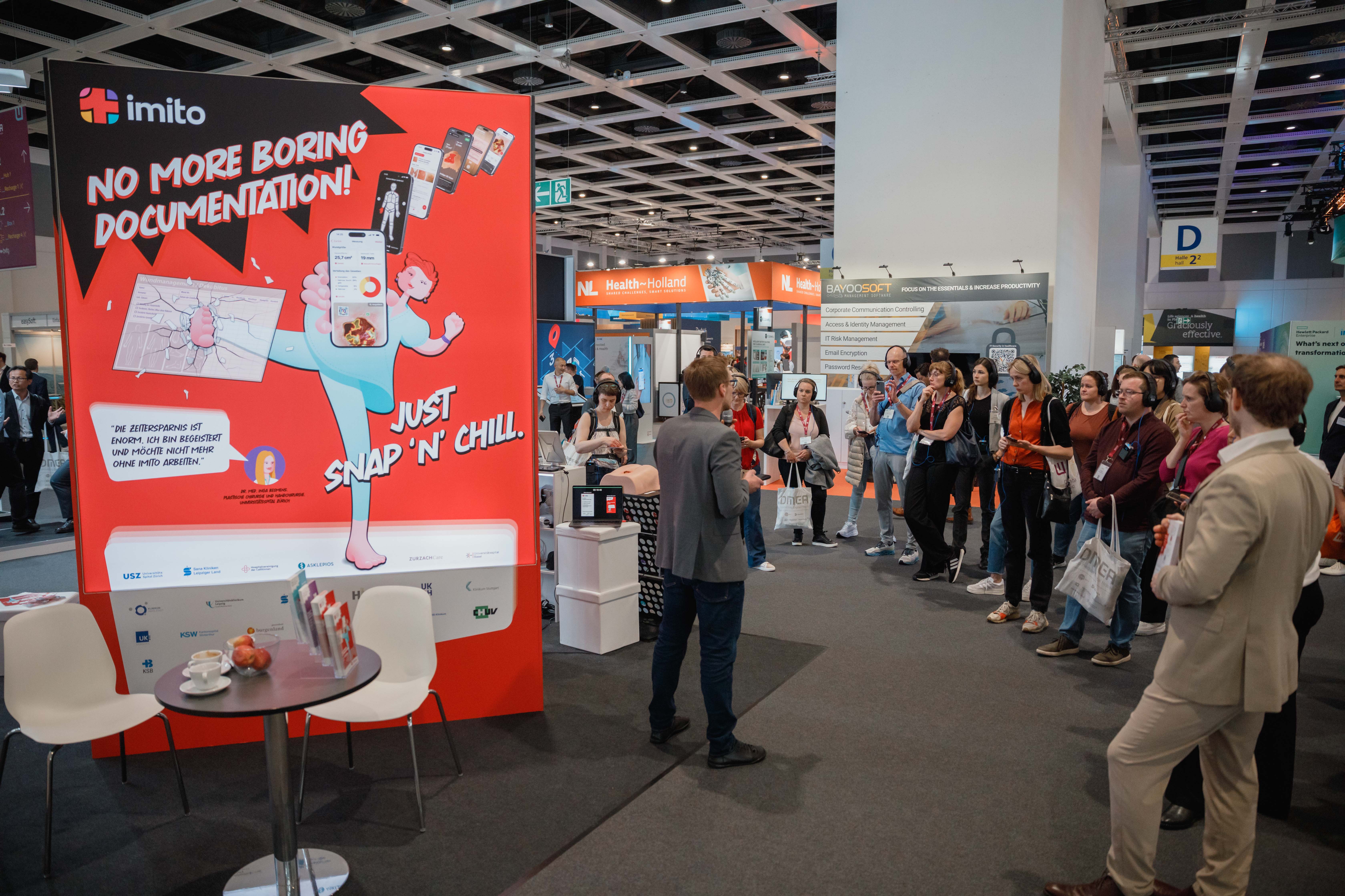 imitoWound App at DMEA 2024