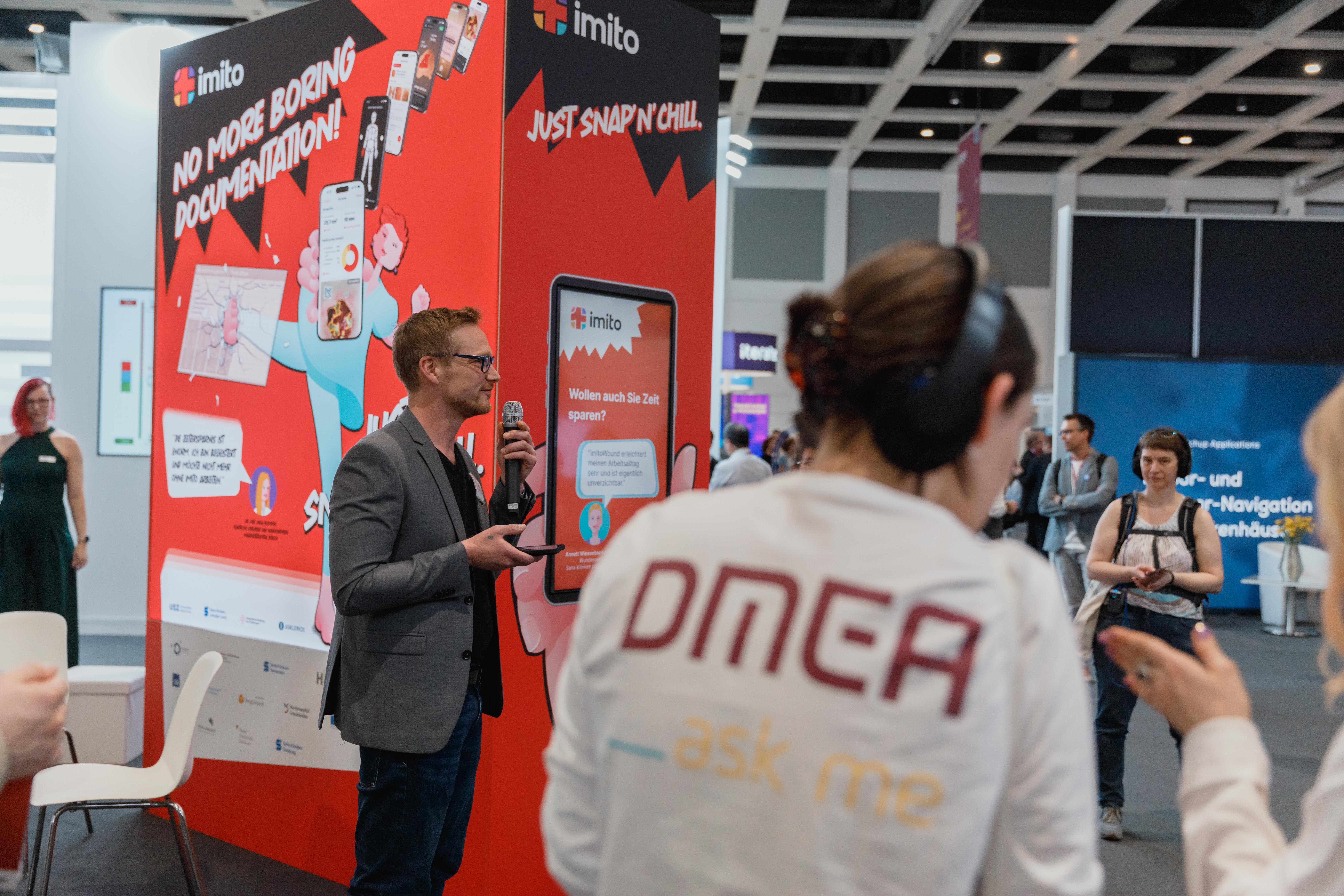 imitoWound App at DMEA 2024