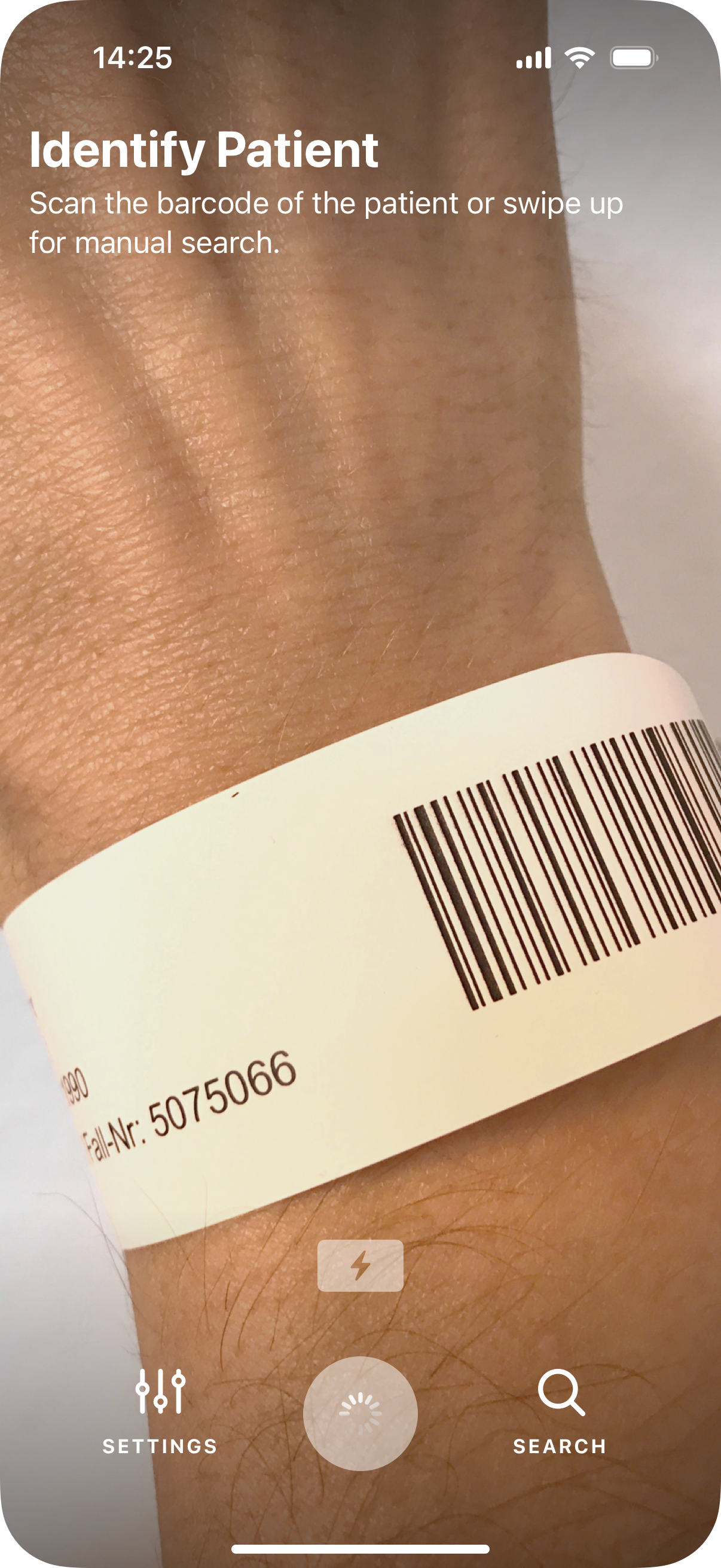 imitoScan - Identify Patient