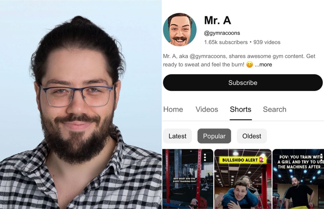 Artem Shcherbakov - Front-end developer, YouTuber & Weightlifter