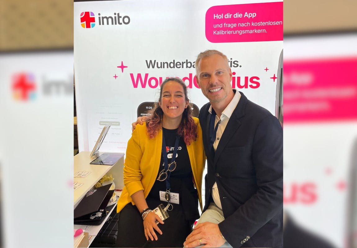 Sebastian Probst and Adriana Godrid.