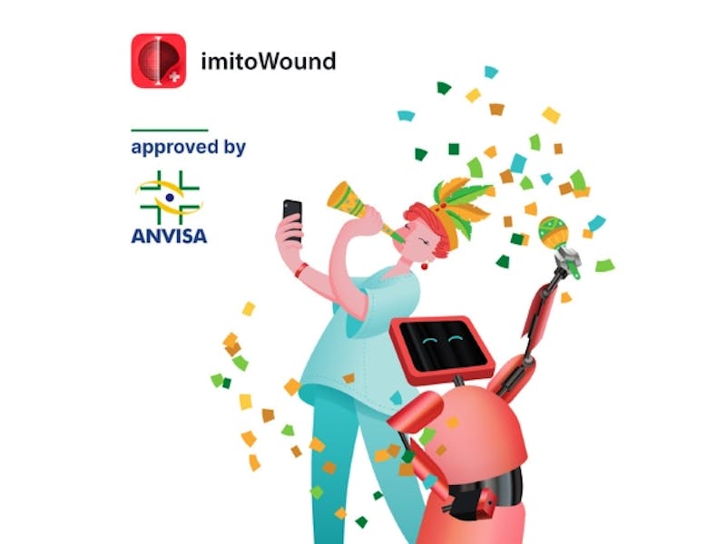 App imitoWound agora também disponível no Brasil