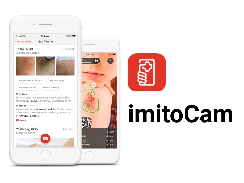 imitoCam - klinische Fotodokumentations-App & visuelle Zusammenarbeit