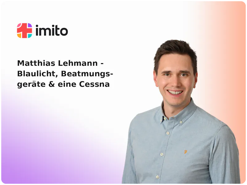 Matthias Lehmann - Blaulicht, Beatmungsgeräte & eine Cessna
