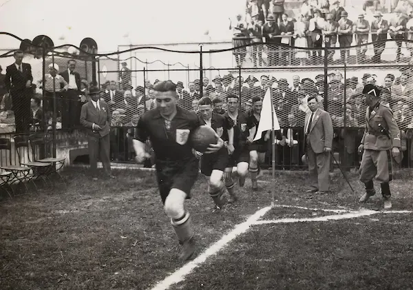 Match Holland - Switzerland at Football World Cup 1934 in Italy