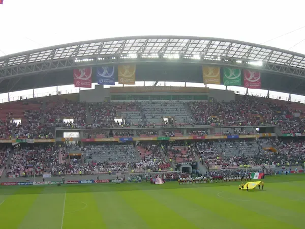 Jeonju World Cup Stadium at the 2002 FIFA World Cup