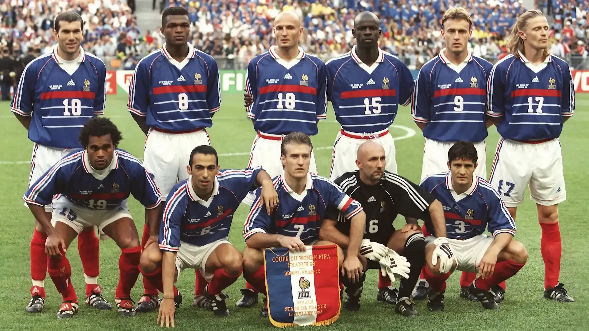 1998 FIFA World Cup, France squad