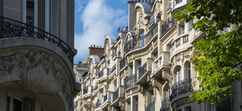 appartement parisien, immeuble haussmannien
