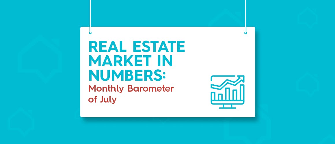 Barometer. House prices in July 2022: sale and rent