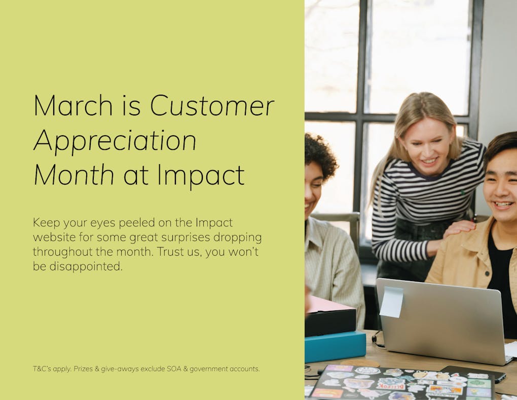 Impact on sale office supplies