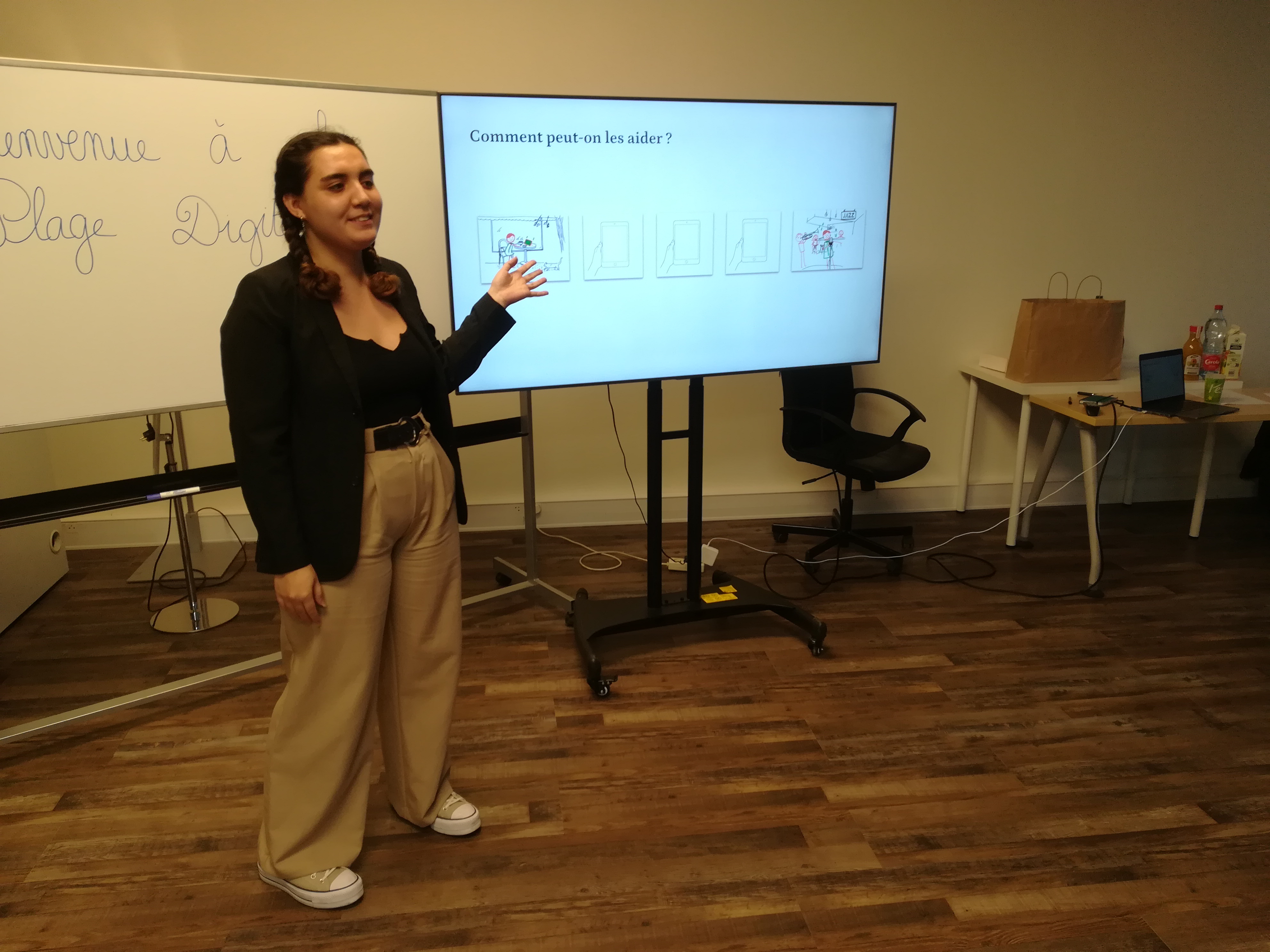 Atelier avec Morgane