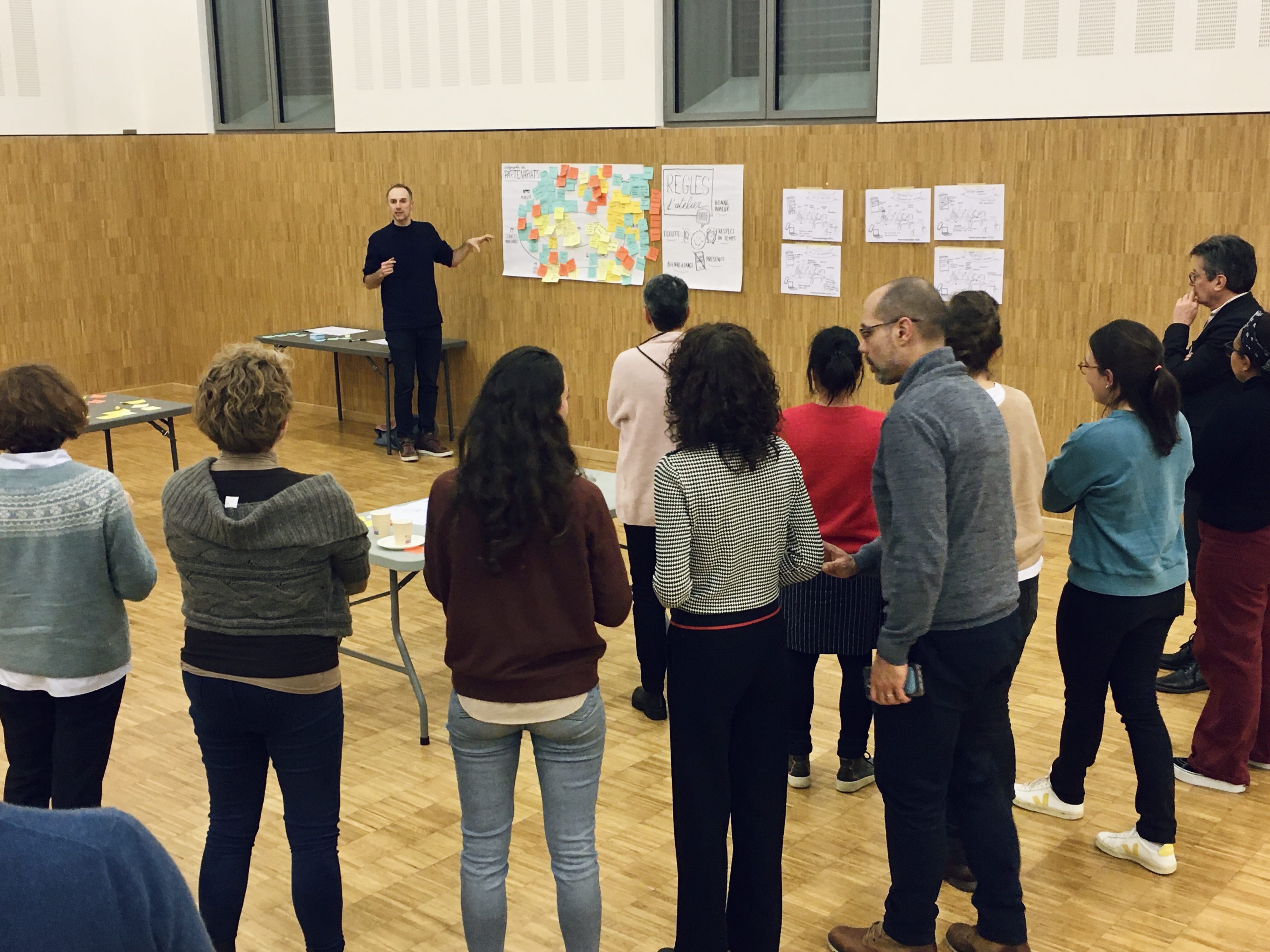 atelier avec les services