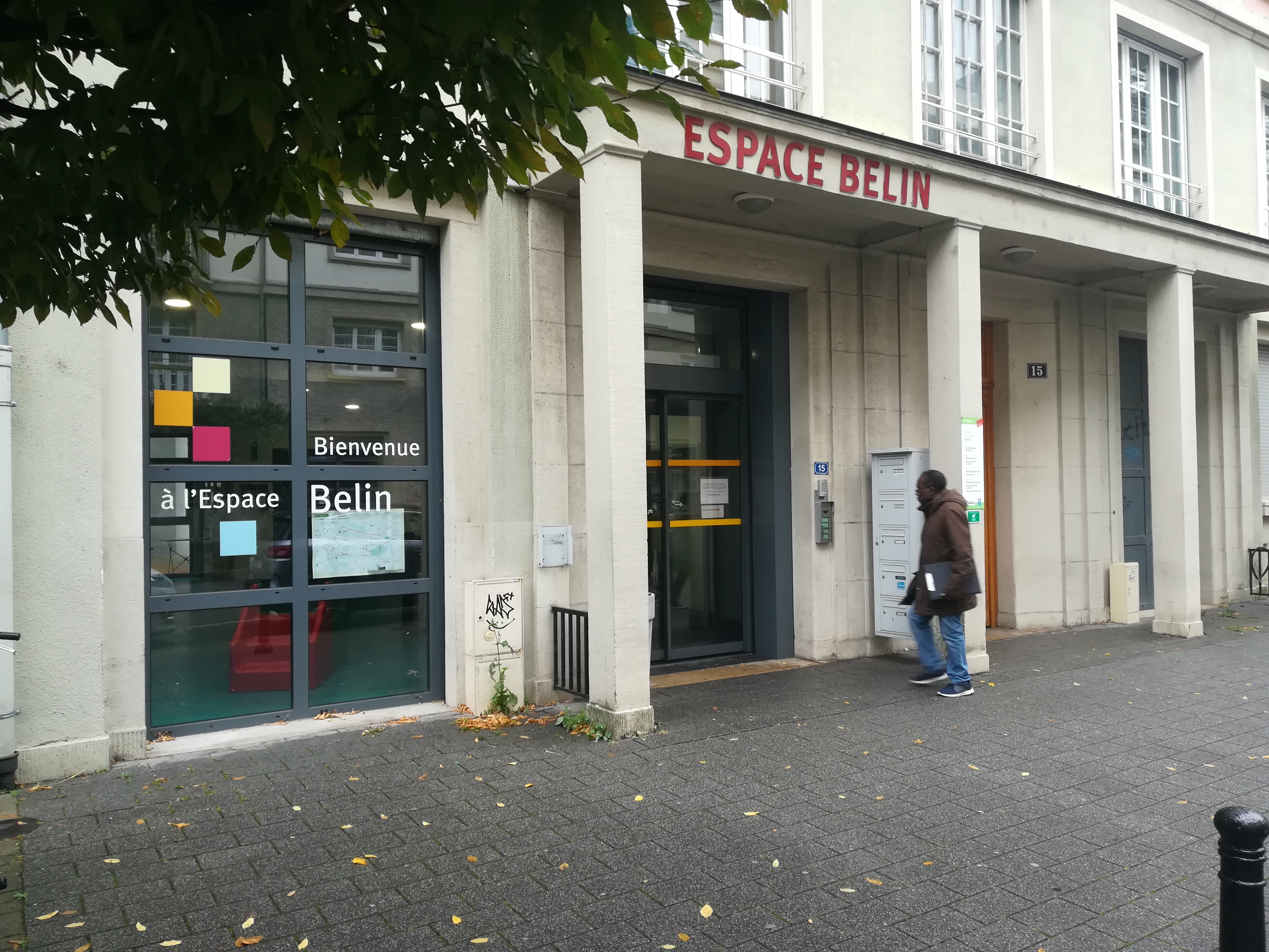 Accueil de l'espace Belin