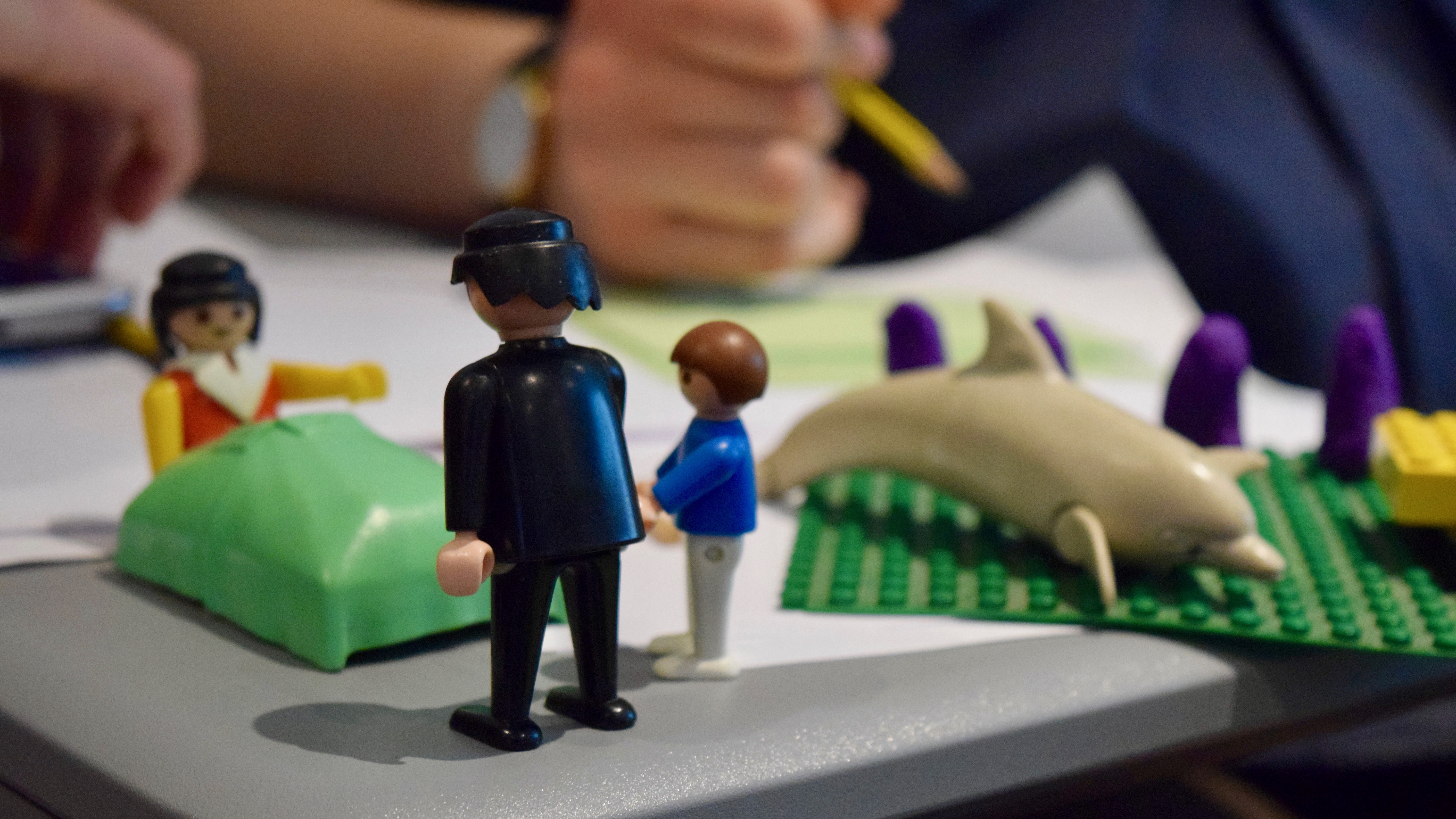 Formation au design thinking avec des jouets