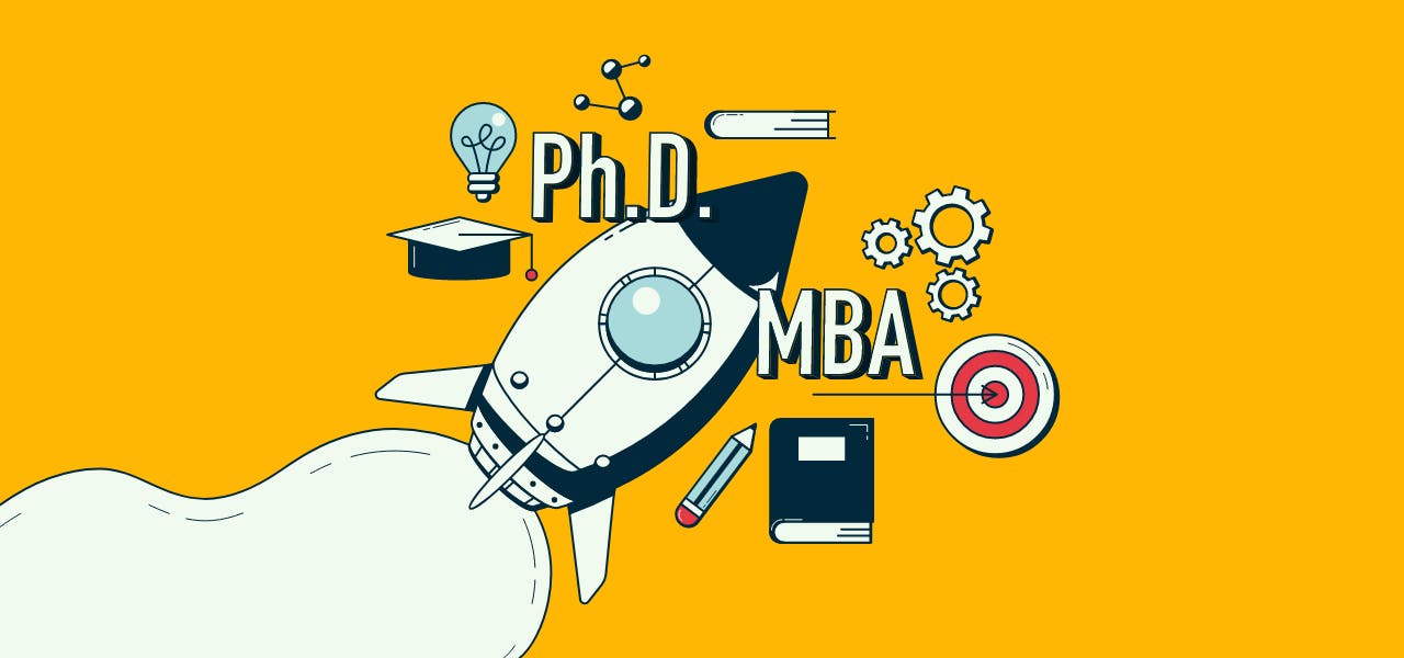 is phd or mba better