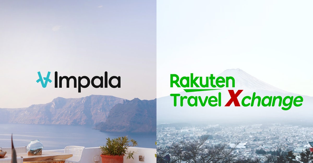 Impala and Rakuten Travel Xchange logos