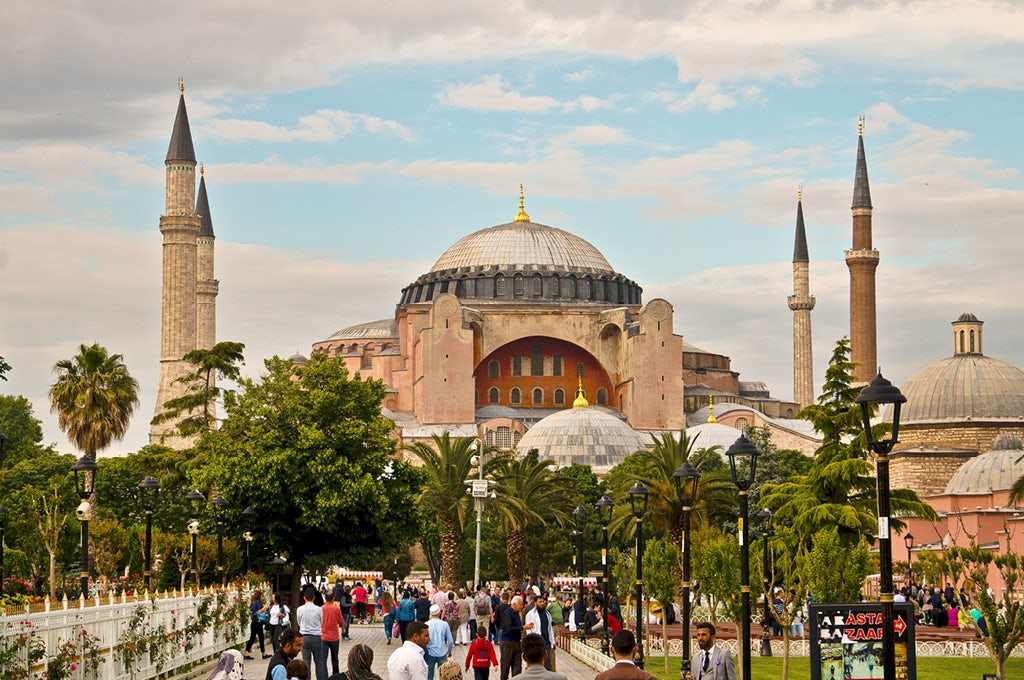 Grand Mosque in Istanbul, Turkey