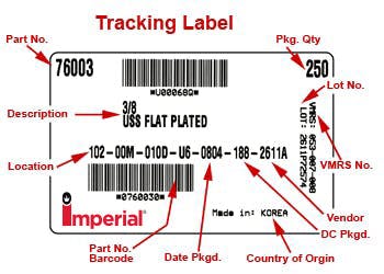 Tracking Label