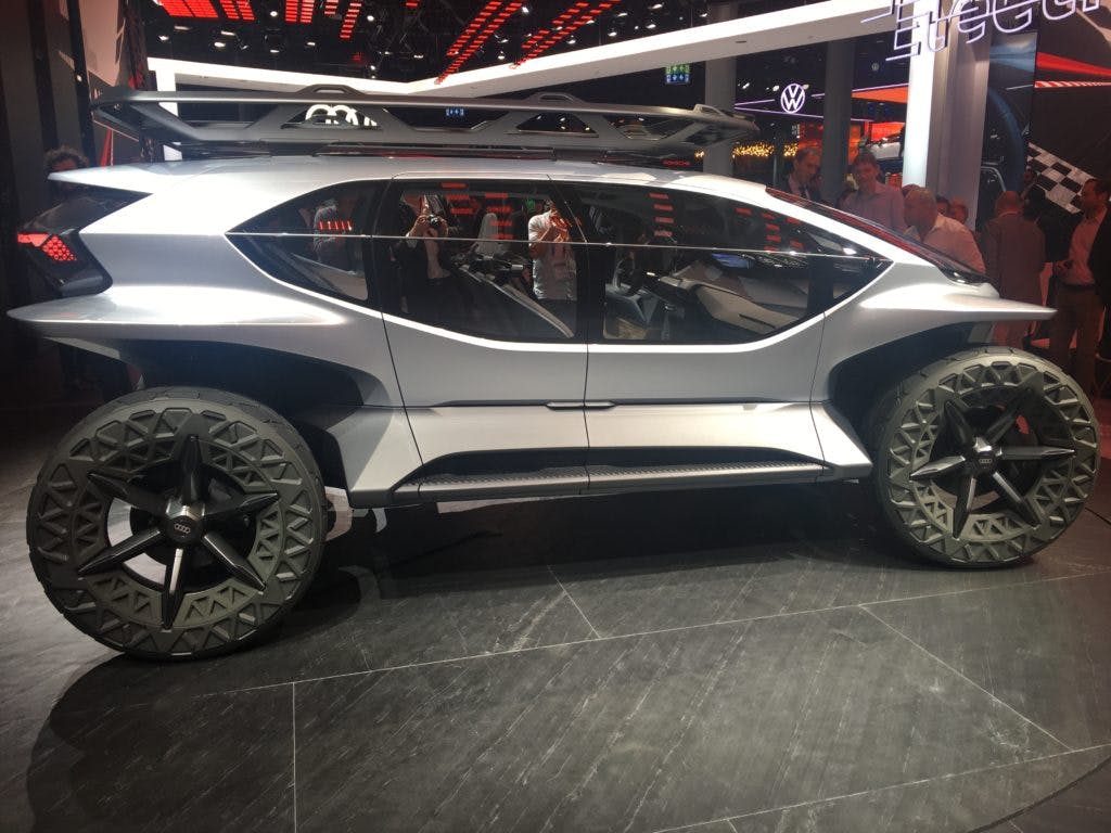 Audi ai-trail at Frankfurt