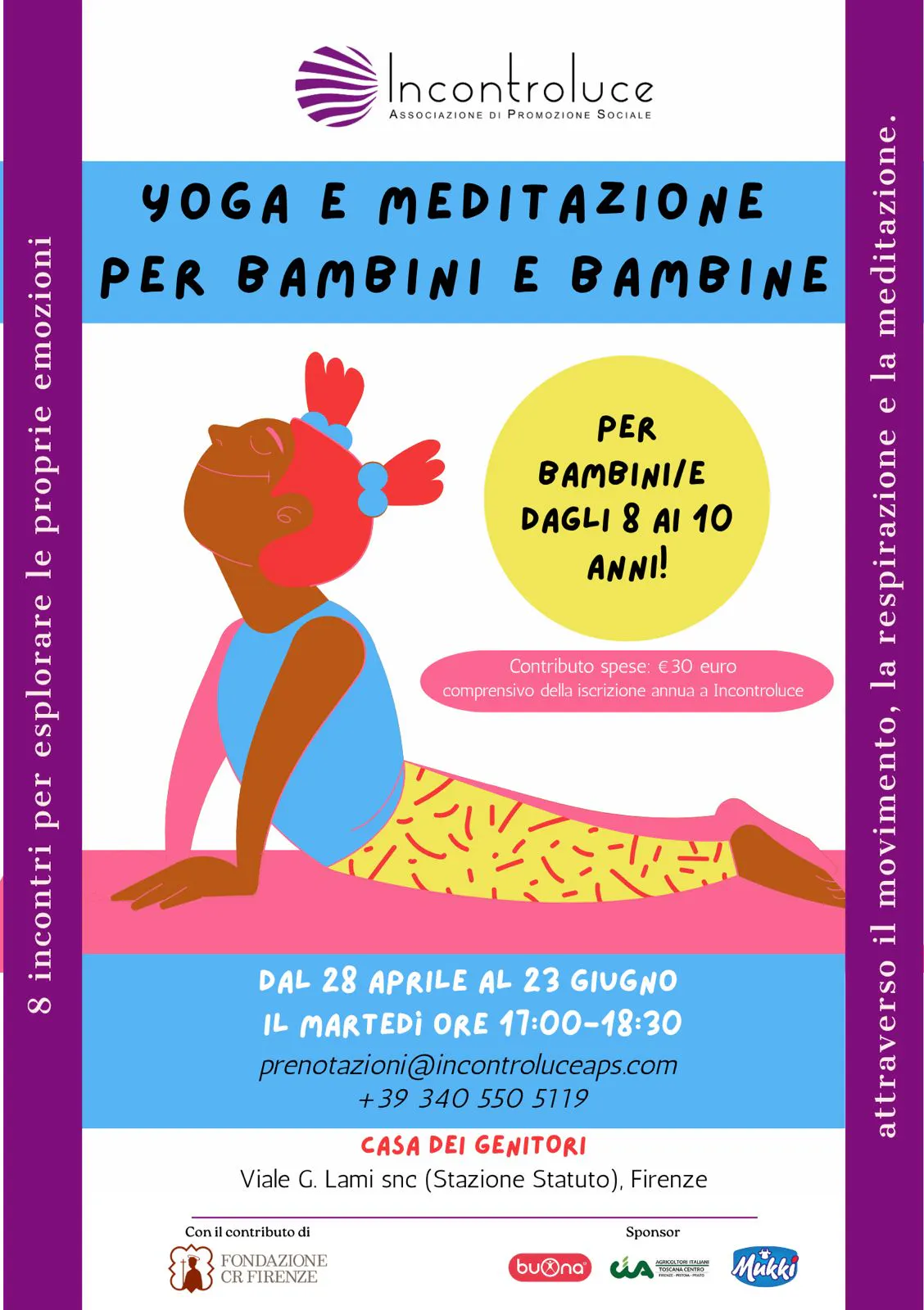 Yoga e meditazione per bambini e bambine