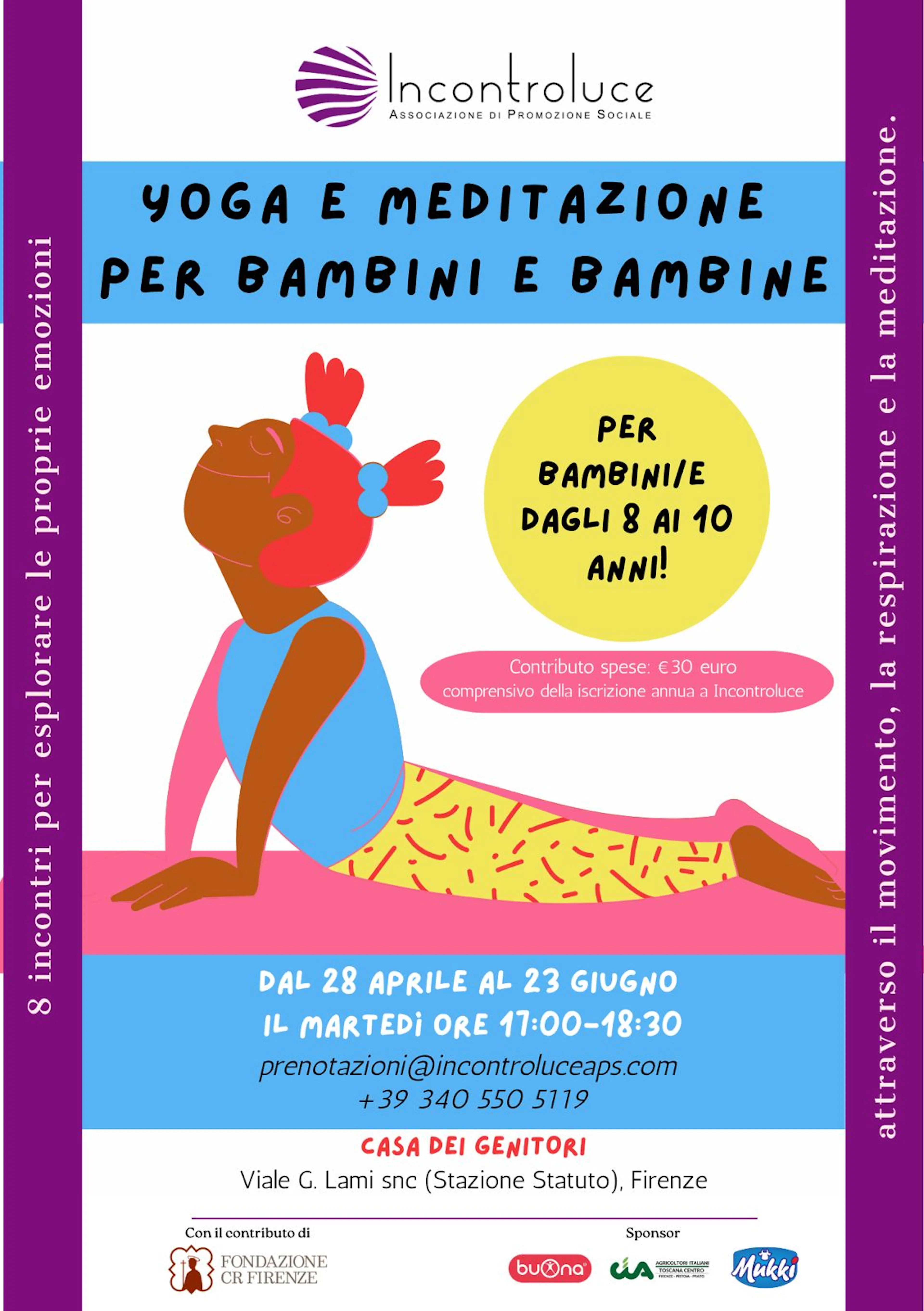 Yoga e meditazione per bambini e bambine