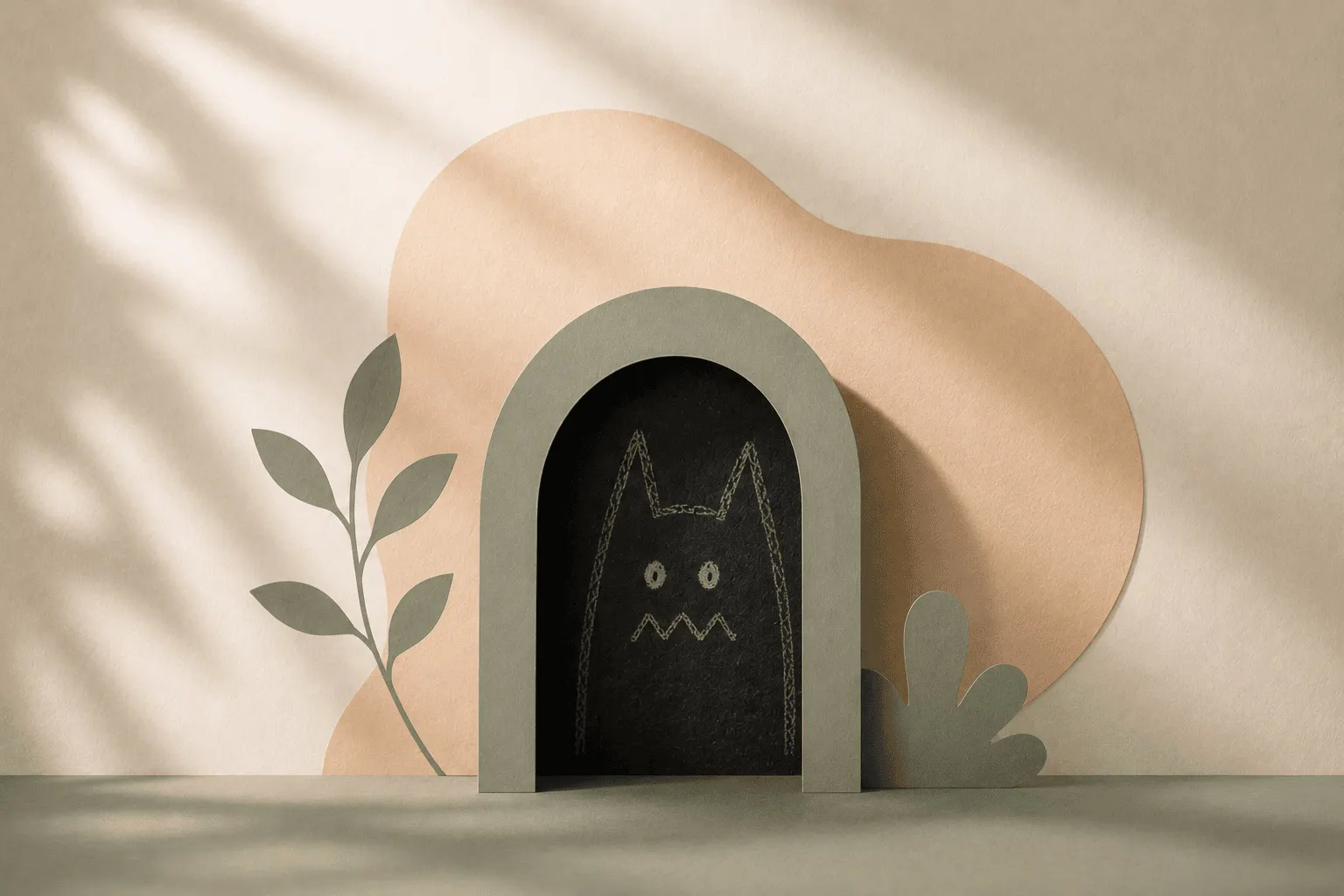 Illustrazione sulle paure dei bambini