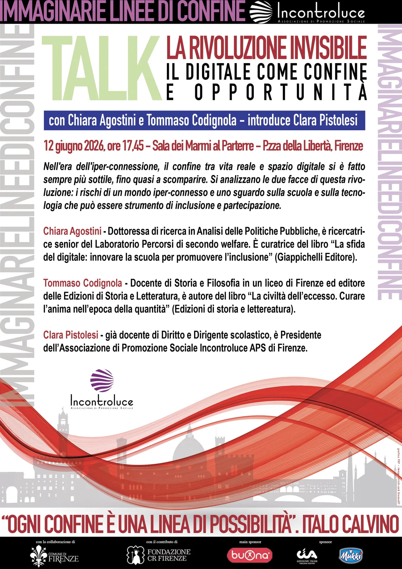 Locandina talk la rivoluzione invisibile