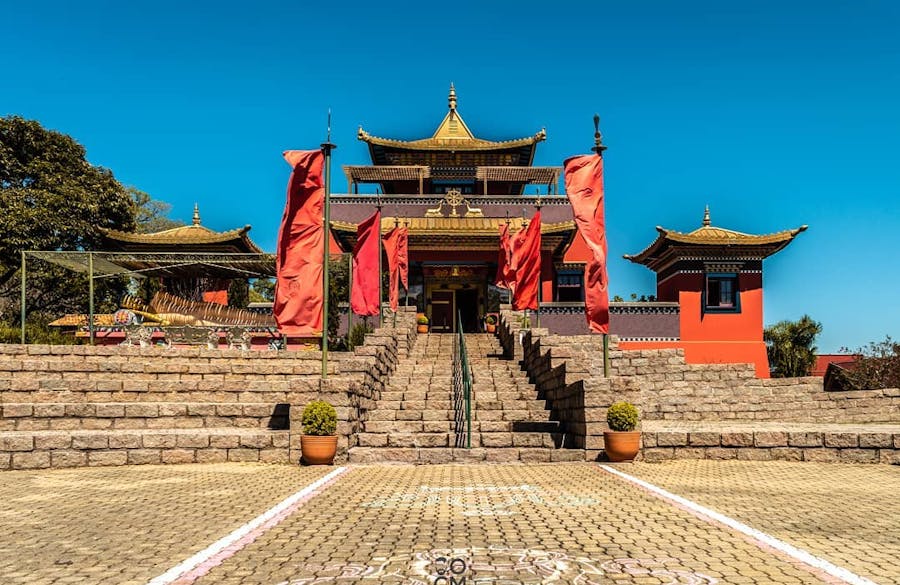 Experiência em um Templo Tibetano no Brasil