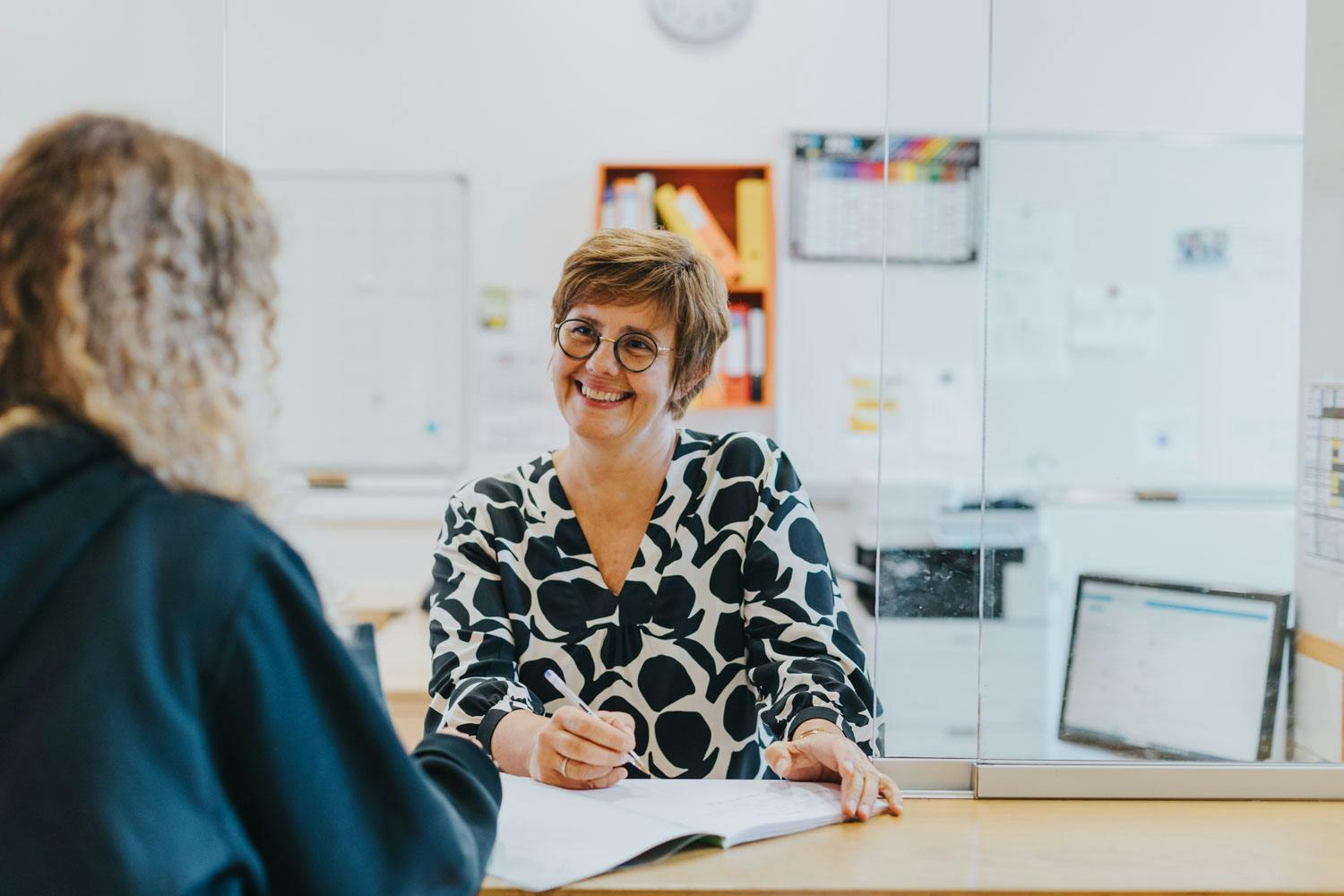 Enseignante de l'Inda Arlon.