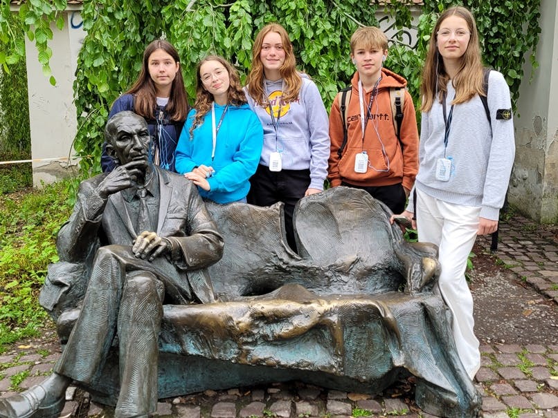 Excursion de l'école pédagogie province Luxembourg.