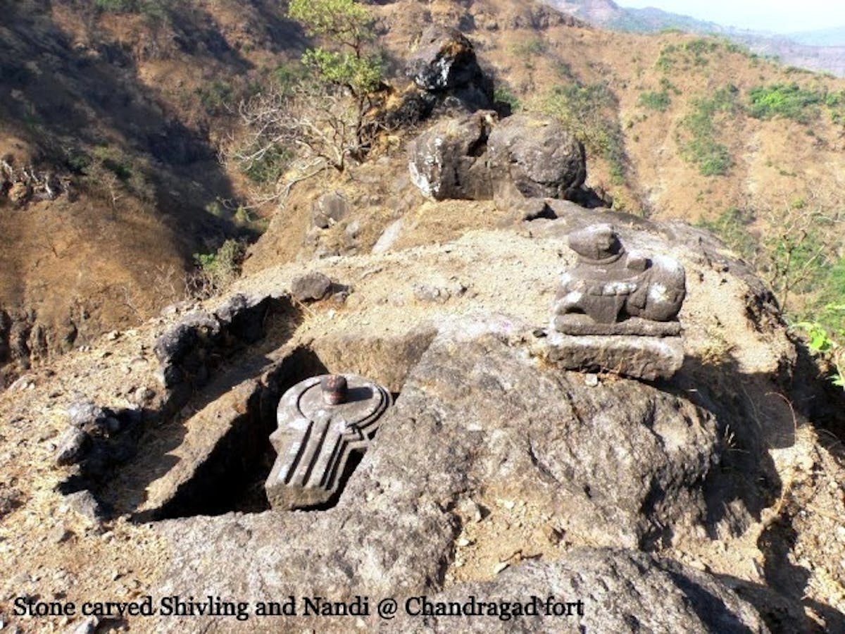 Stone carved shivling - indiahikes - indiahikes archive