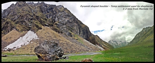 Pyramid Shaped Boulder