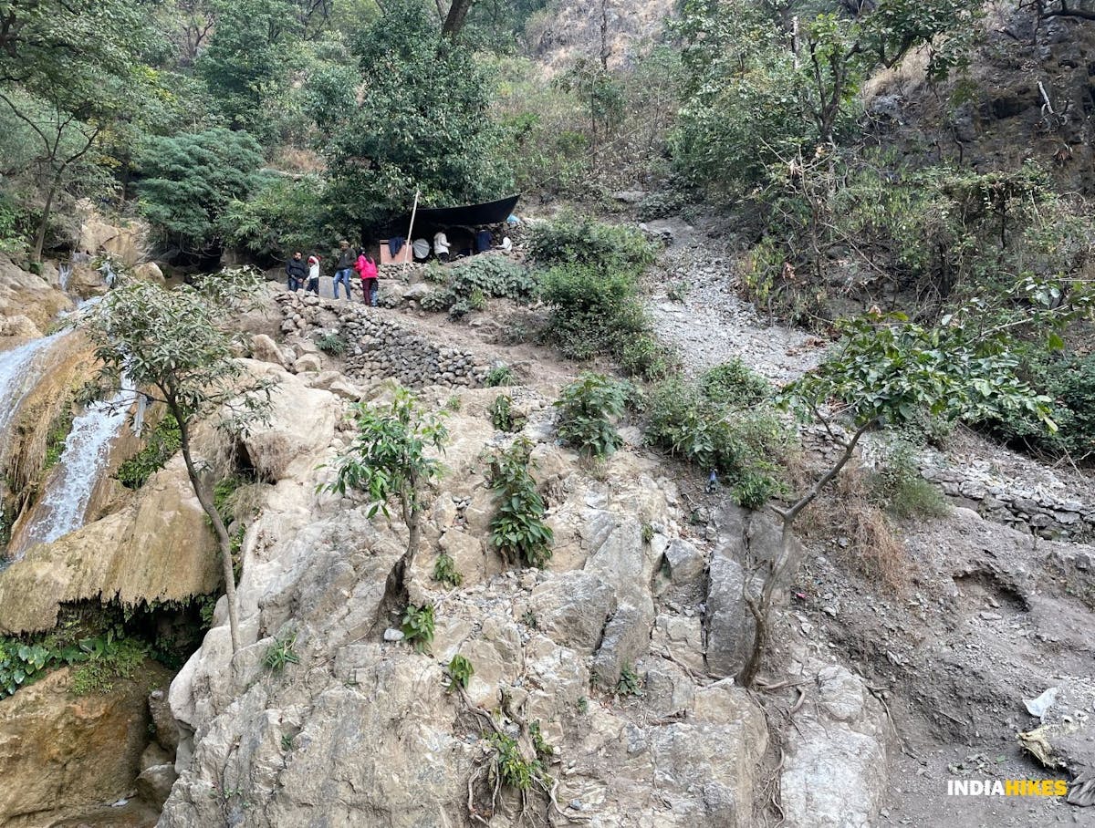 Neeragarh waterfalls, Treks near Dehradun, Indiahikes, Pebbles and gravel sections