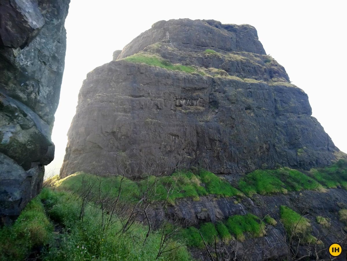 AMK Trek - View of Madan fort just before reaching Madankhind - Indiahikes - Nitesh Kumar